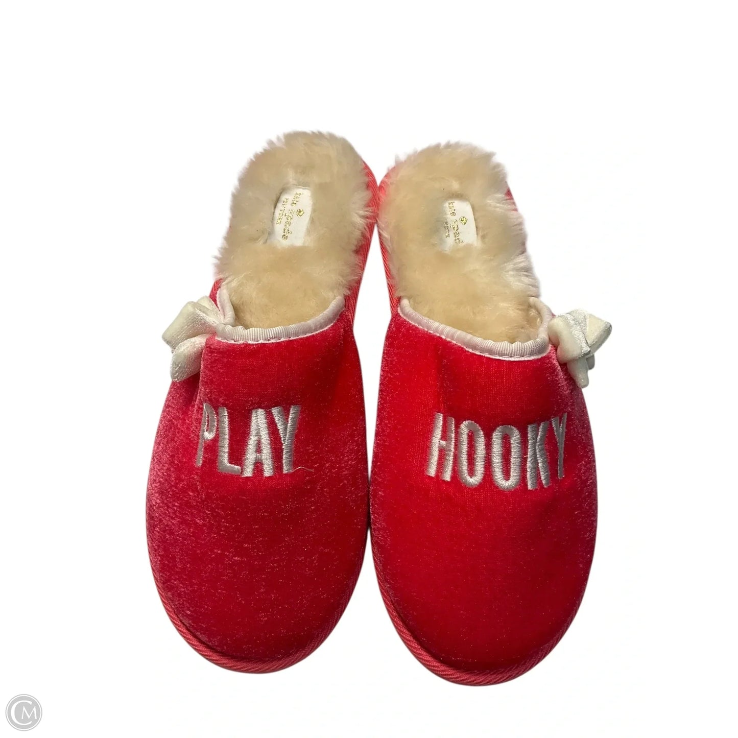 Slippers Designer By Kate Spade In Pink, Size: 9