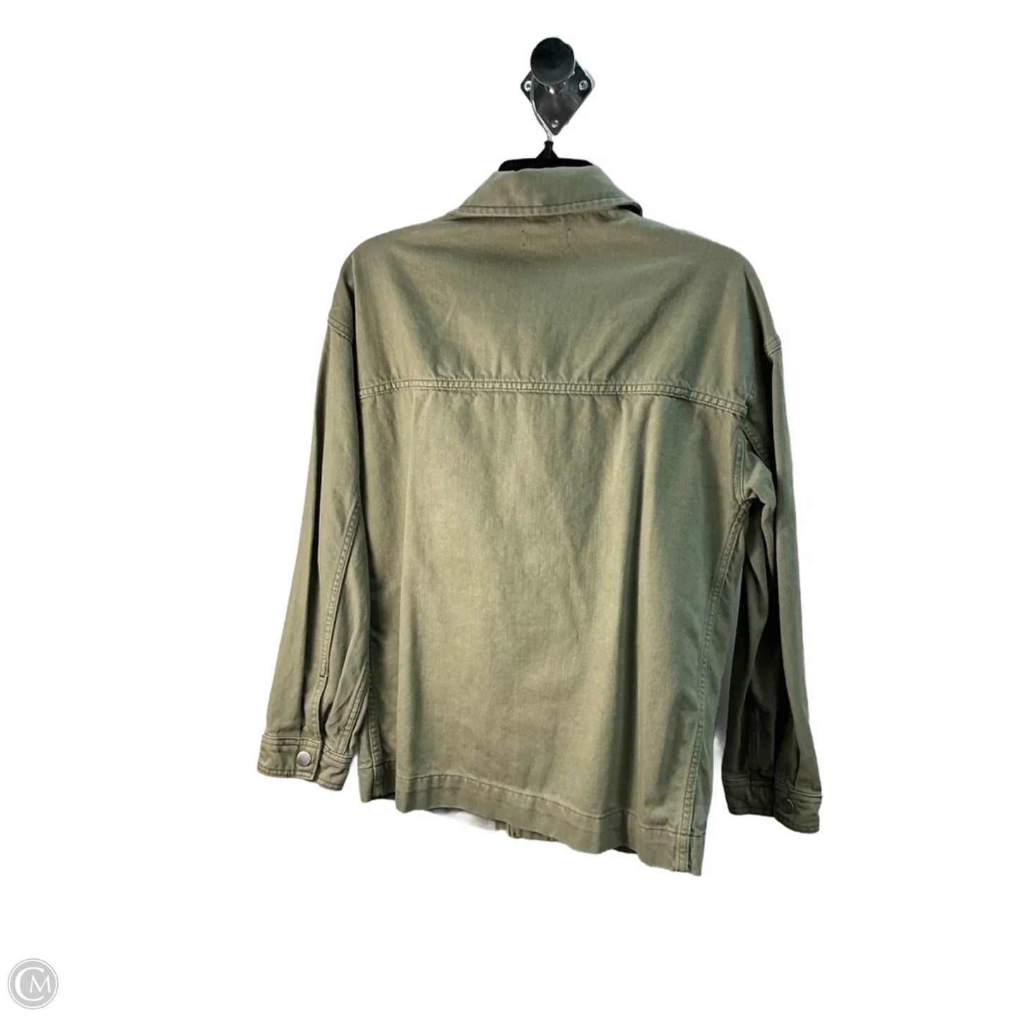 Jacket Other By Topshop In Green, Size: Xs