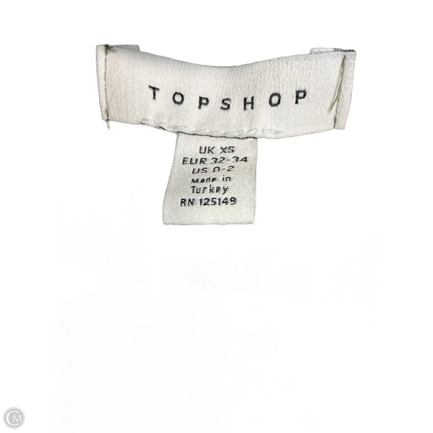 Jacket Other By Topshop In Green, Size: Xs