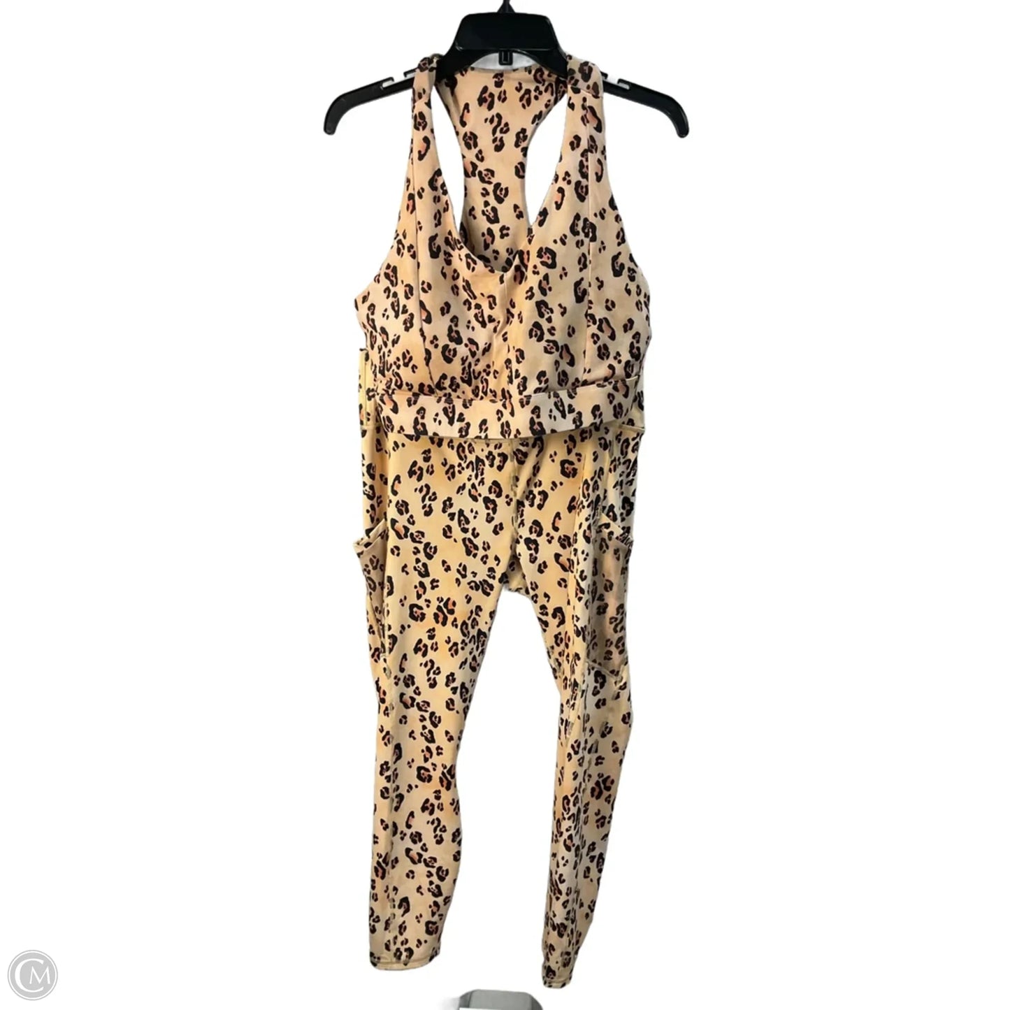 Athletic Pants 2pc By Fabletics In Animal Print, Size: Xxl