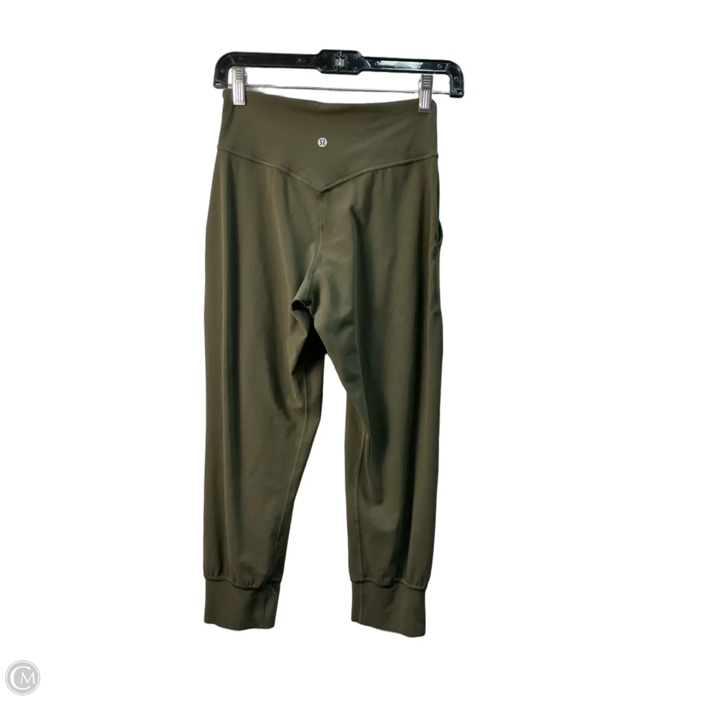 Athletic Leggings By Lululemon In Green, Size: S