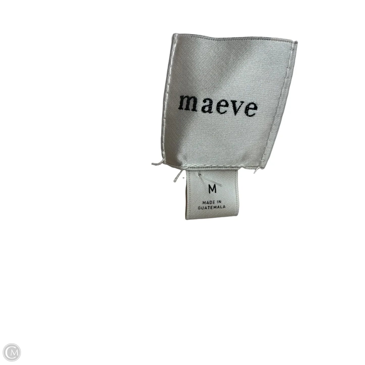 Top Sleeveless By Maeve In White, Size: M