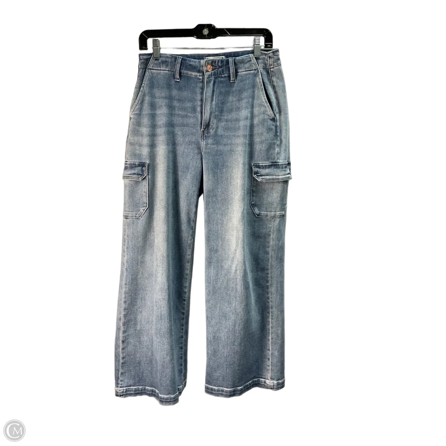 Jeans Straight By Paige In Blue, Size: 28