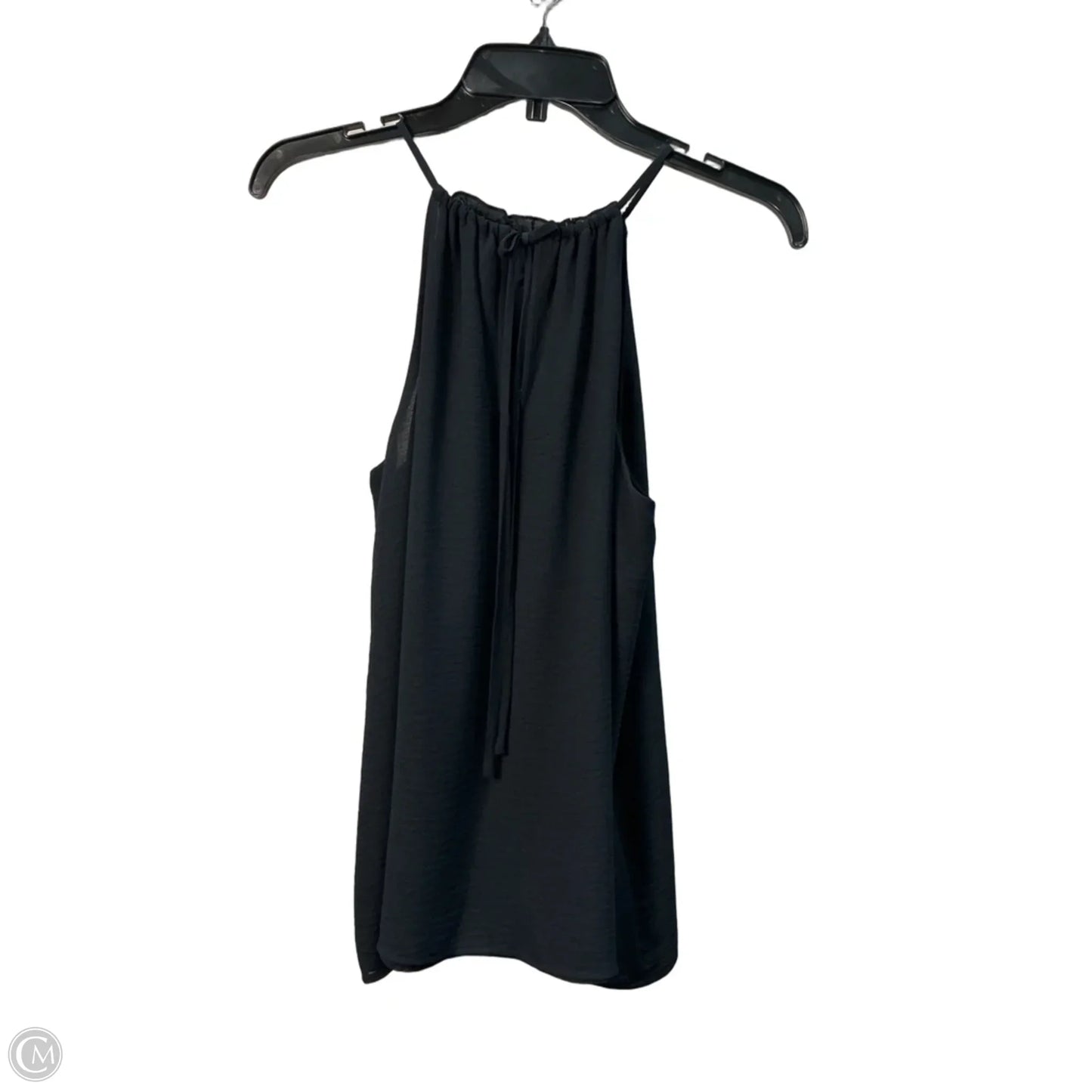 Top Sleeveless By Loft In Black, Size: S