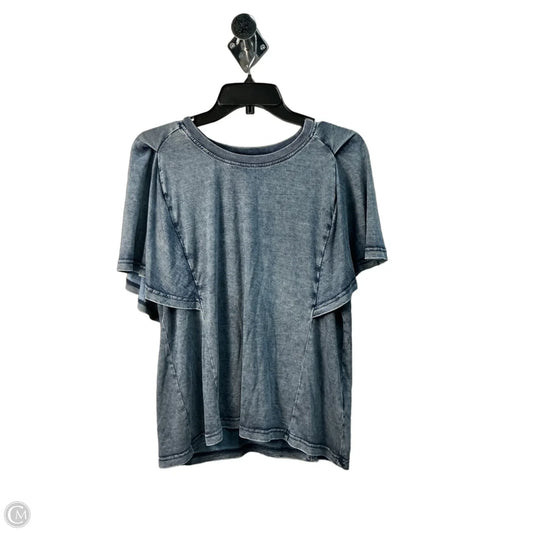 Top Short Sleeve Basic By Jane And Delancey In Grey, Size: M