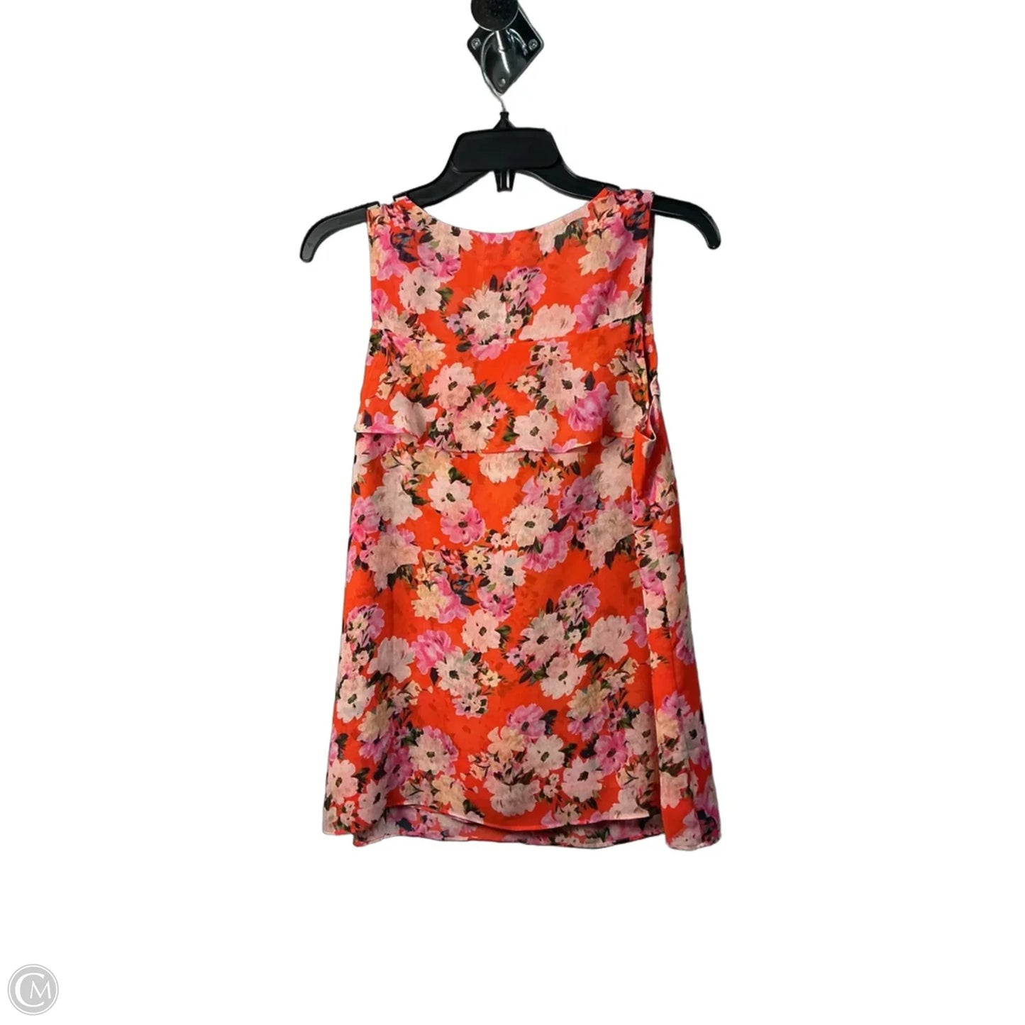 Top Sleeveless By Cabi In Orange, Size: S