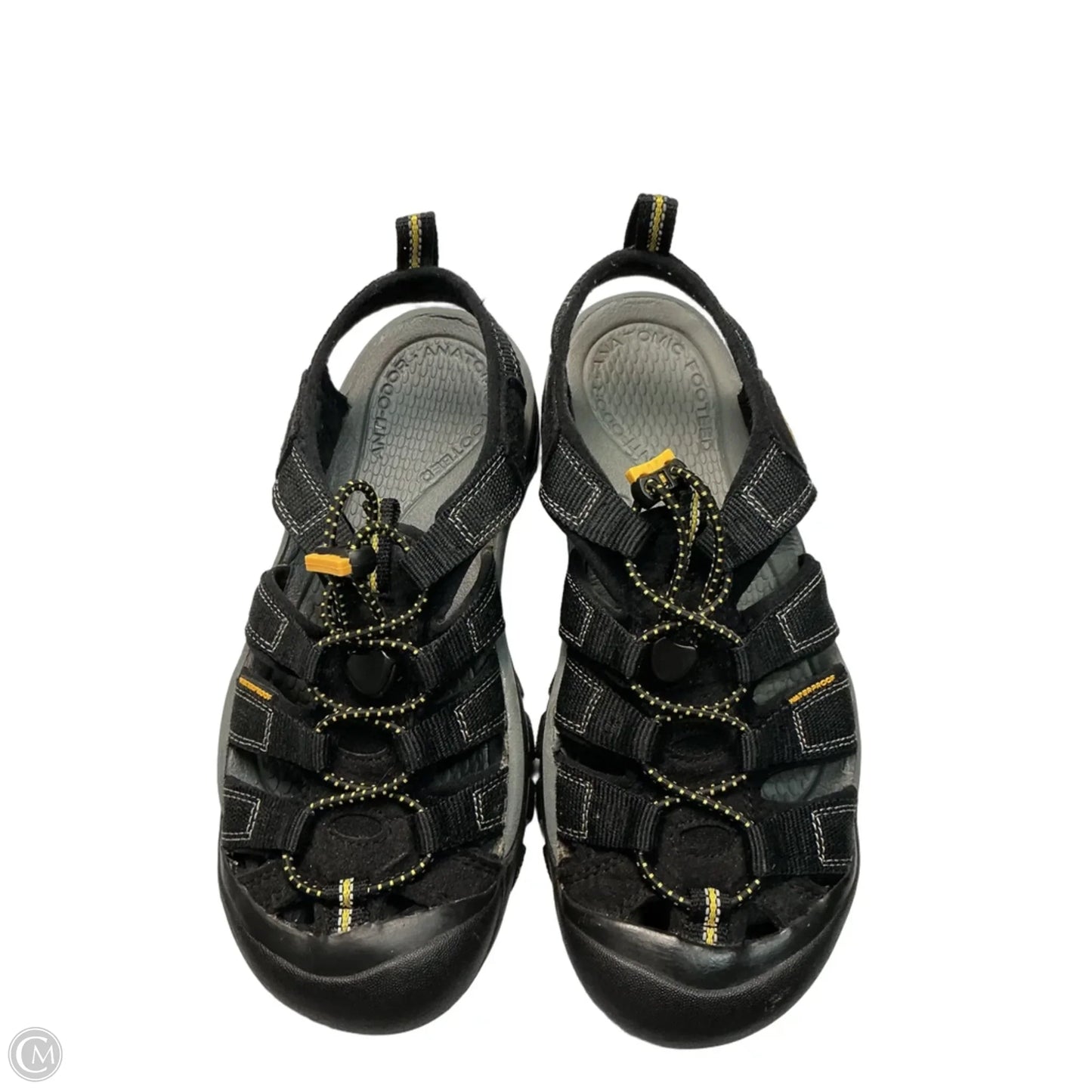 Sandals Sport By Keen In Black & Grey, Size: 8