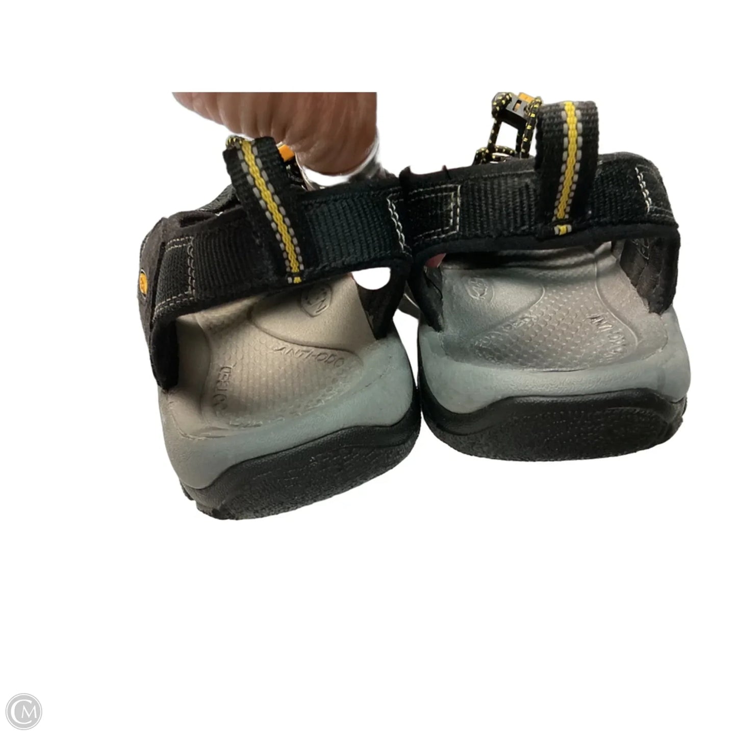 Sandals Sport By Keen In Black & Grey, Size: 8