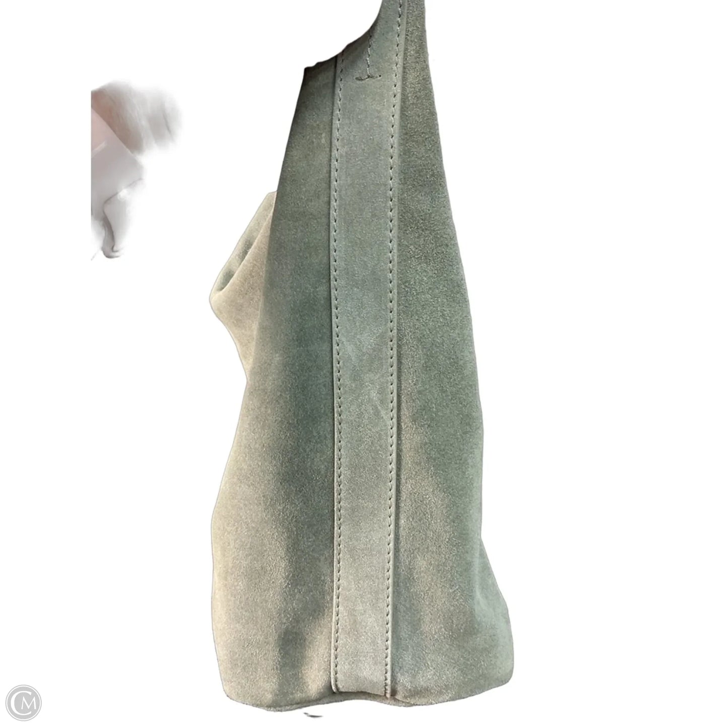 Handbag Leather By Margot, Size: Medium