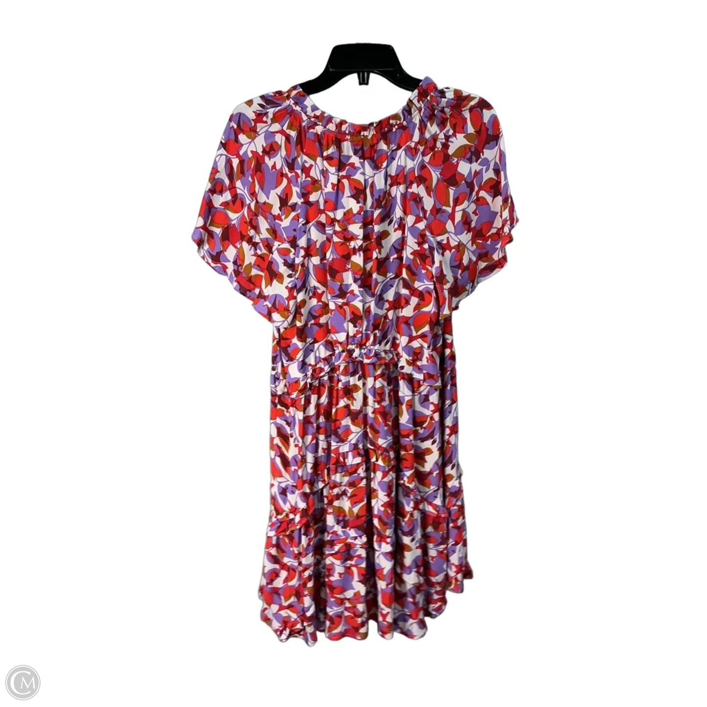 Dress Casual Midi By Anthropologie In Red, Size: S
