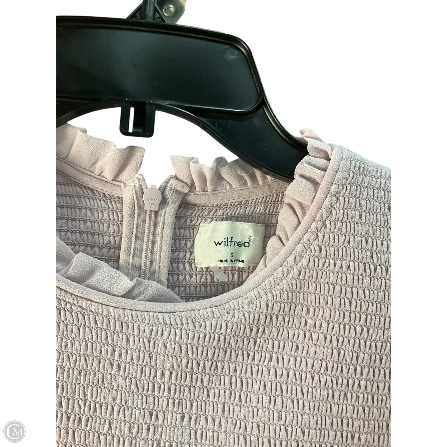 Top Long Sleeve By Wilfred In Purple, Size: S