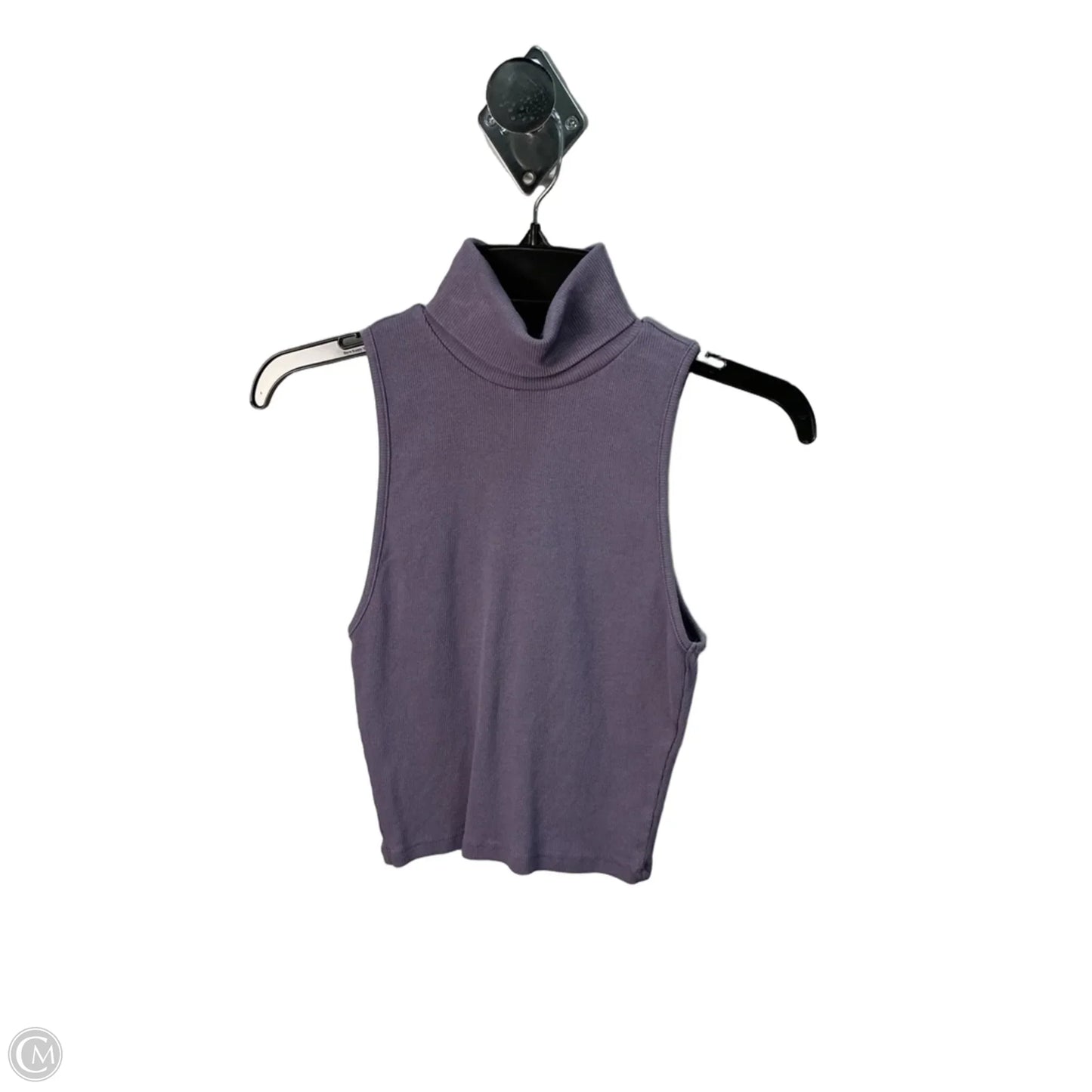 Top Sleeveless By Zara In Purple, Size: M