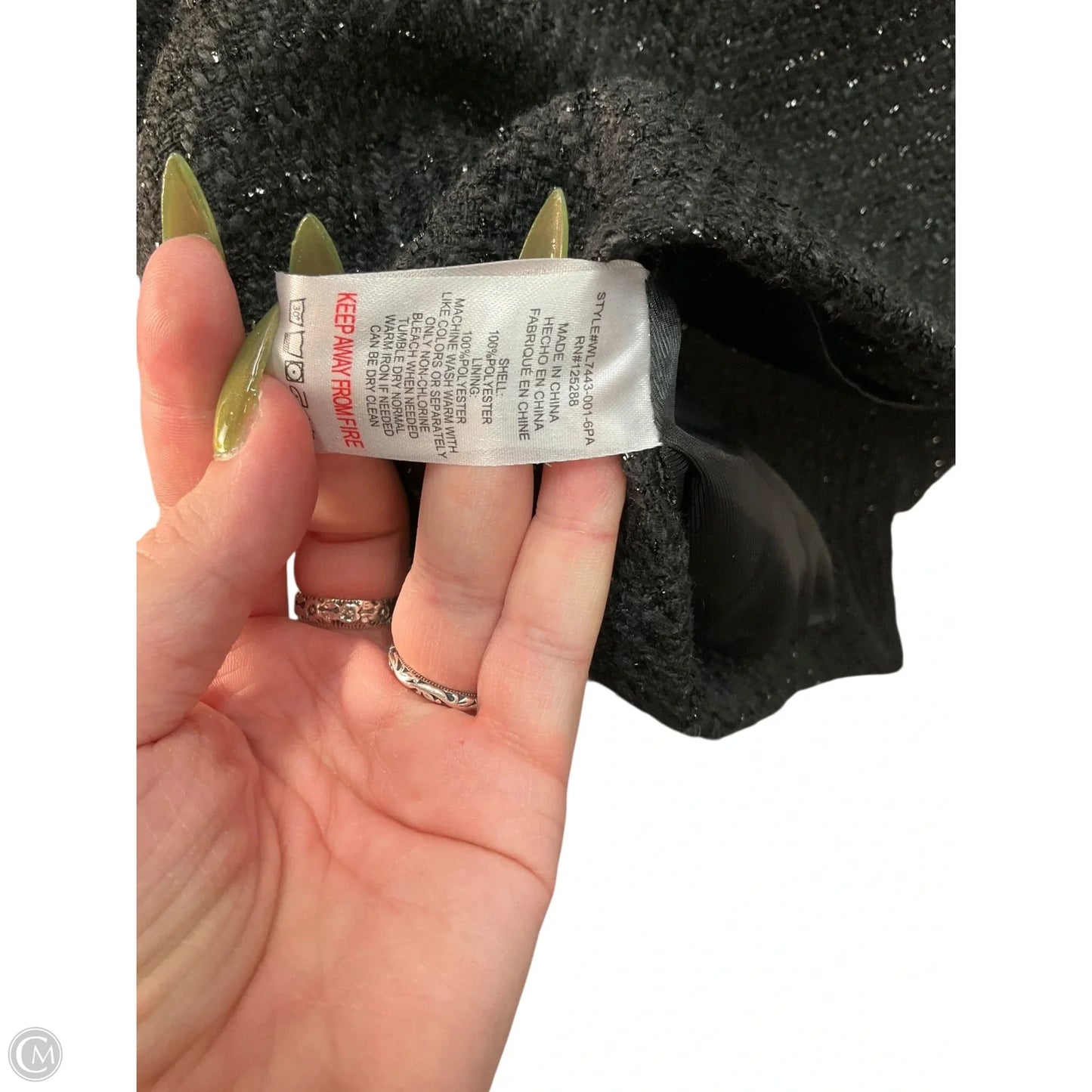 Vest Designer By Jason Wu In Black, Size: S