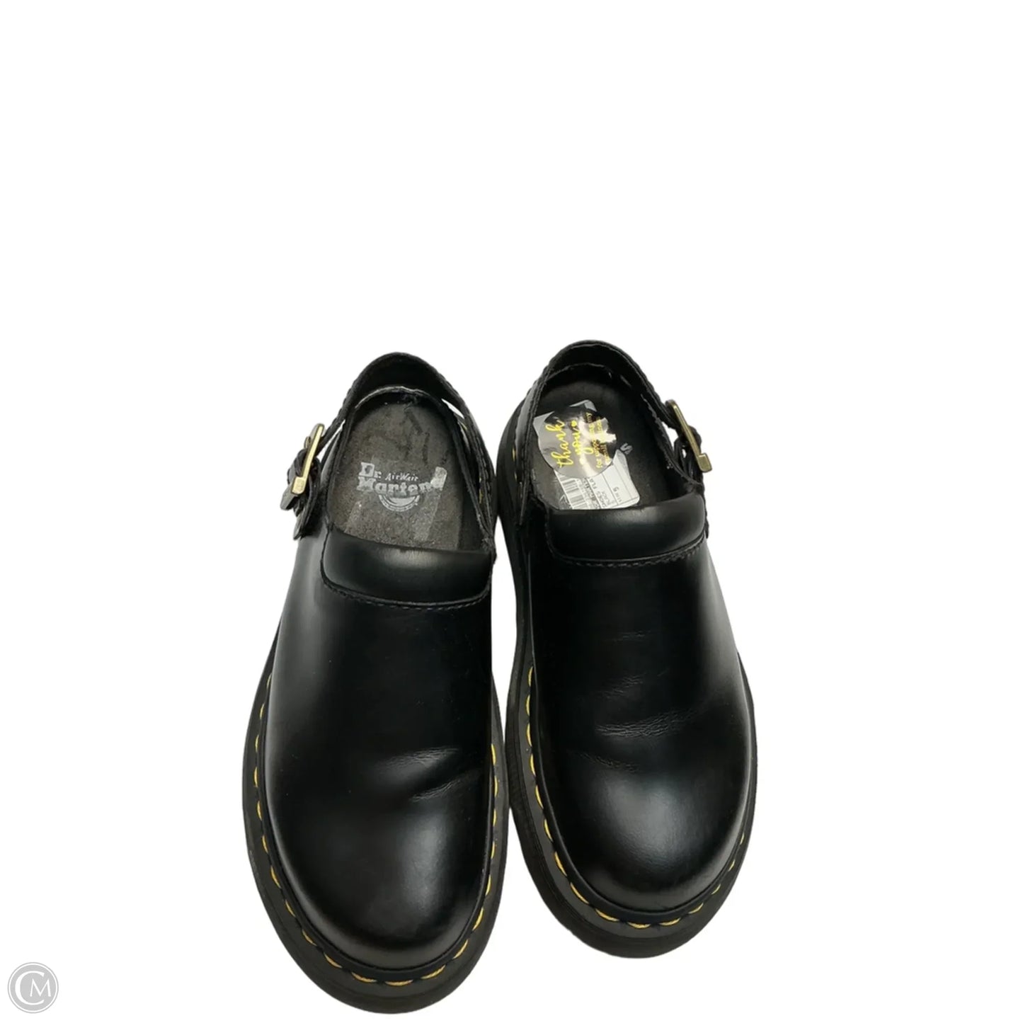 Shoes Flats By Dr Martens In Black, Size: 5