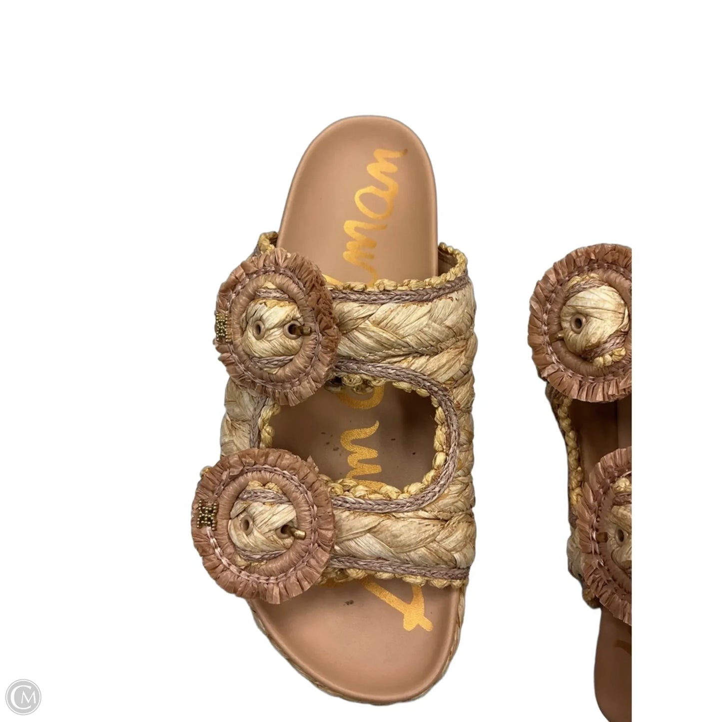 Sandals Flats By Sam Edelman In Tan, Size: 8