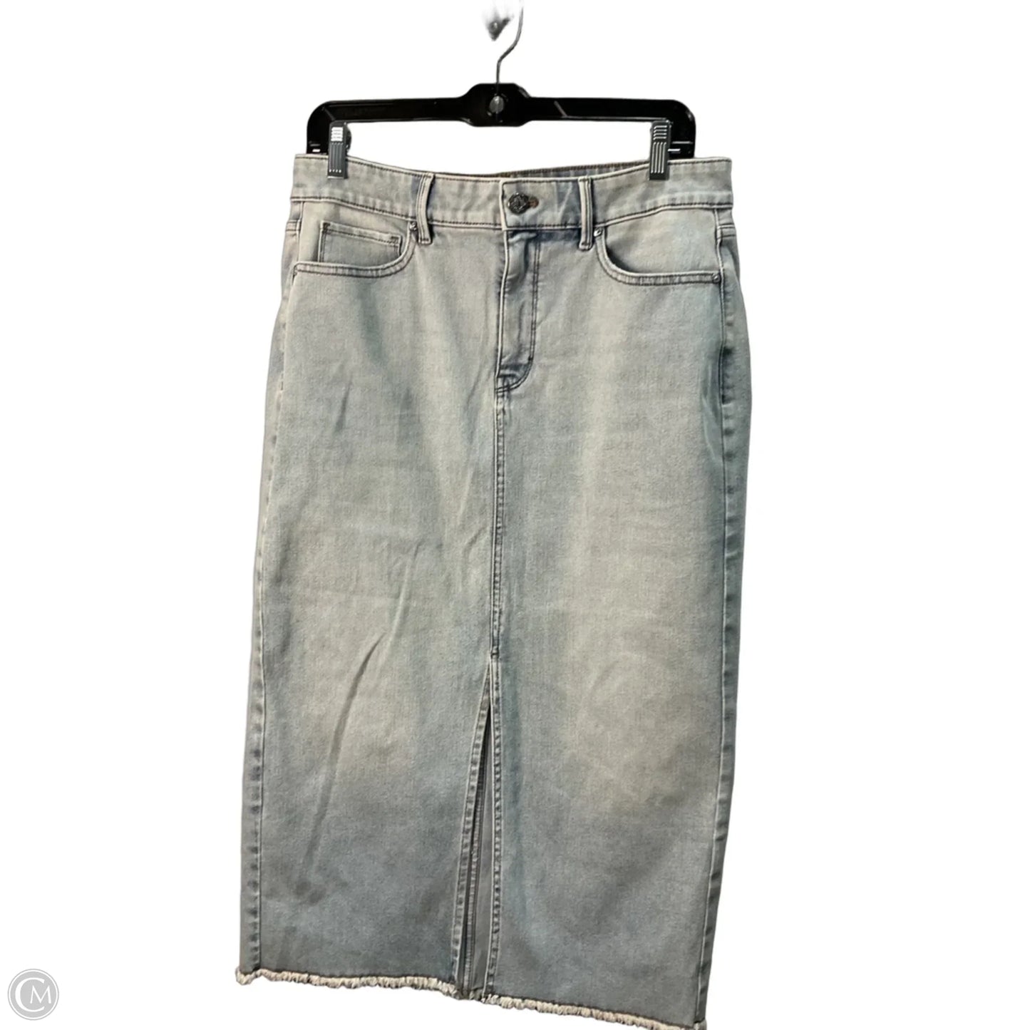 Skirt Maxi By White House Black Market In Blue Denim, Size: 8