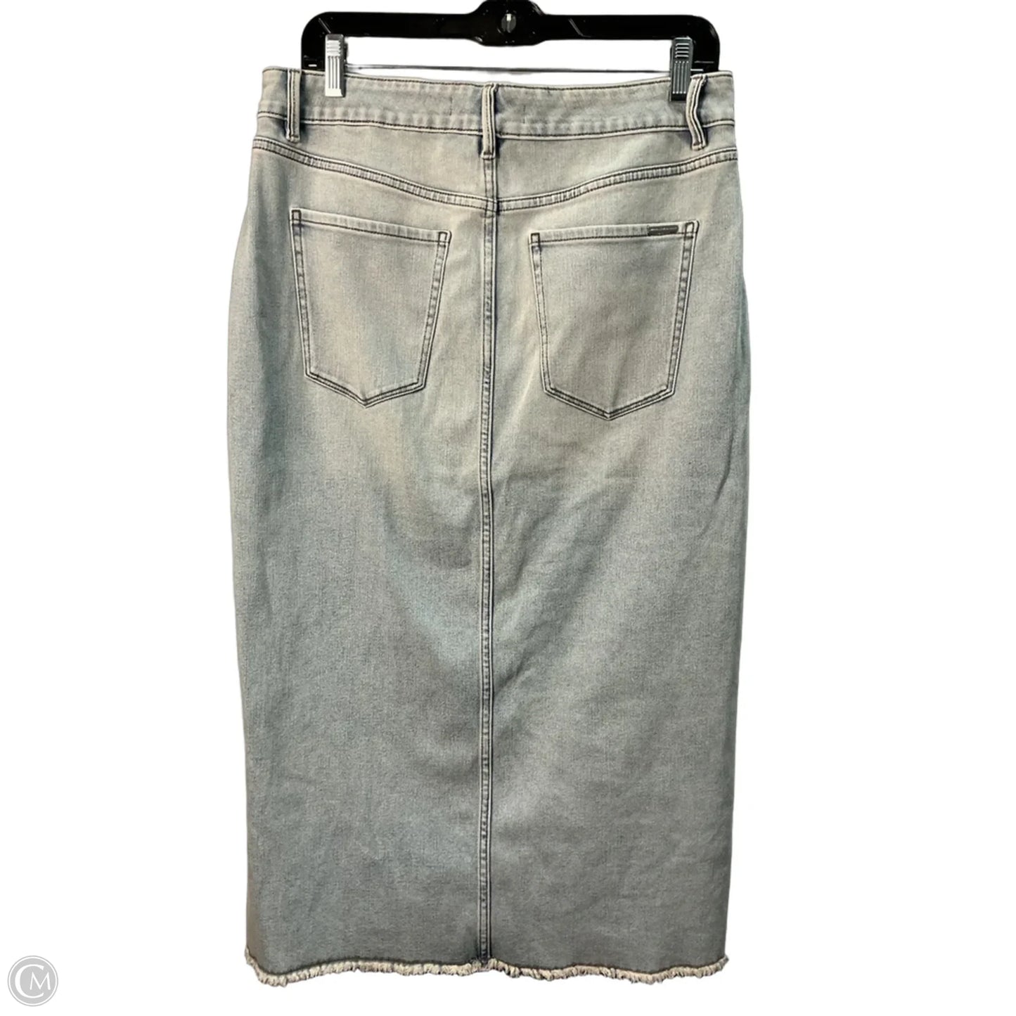 Skirt Maxi By White House Black Market In Blue Denim, Size: 8