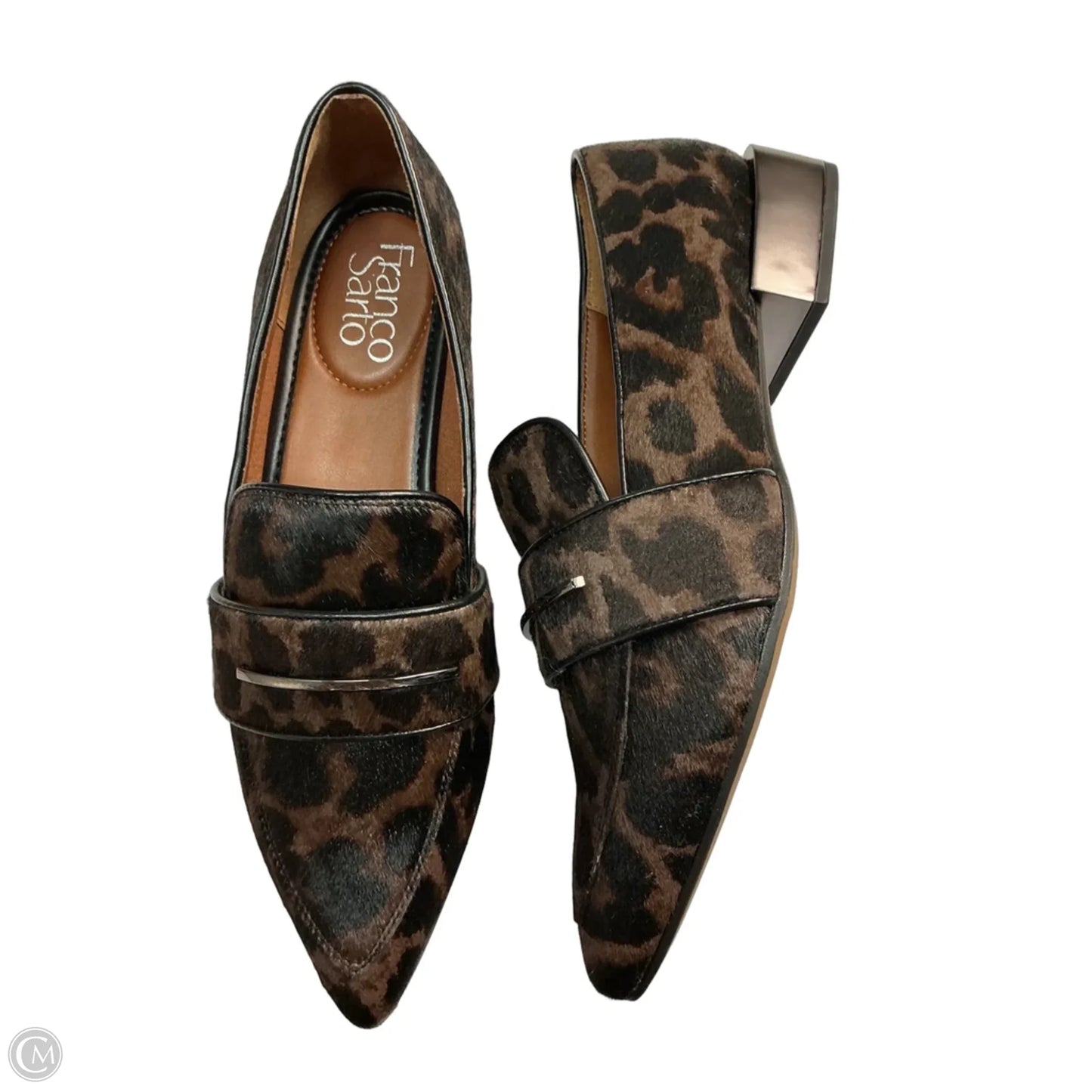 Shoes Heels Block By Franco Sarto In Animal Print, Size: 6