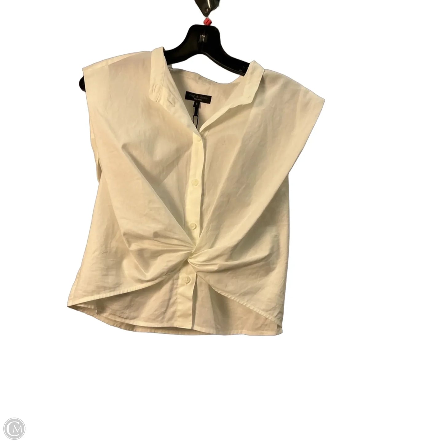 Top Sleeveless By Rag And Bone In White, Size: S
