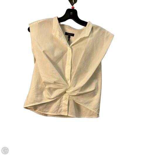 Top Sleeveless By Rag And Bone In White, Size: S