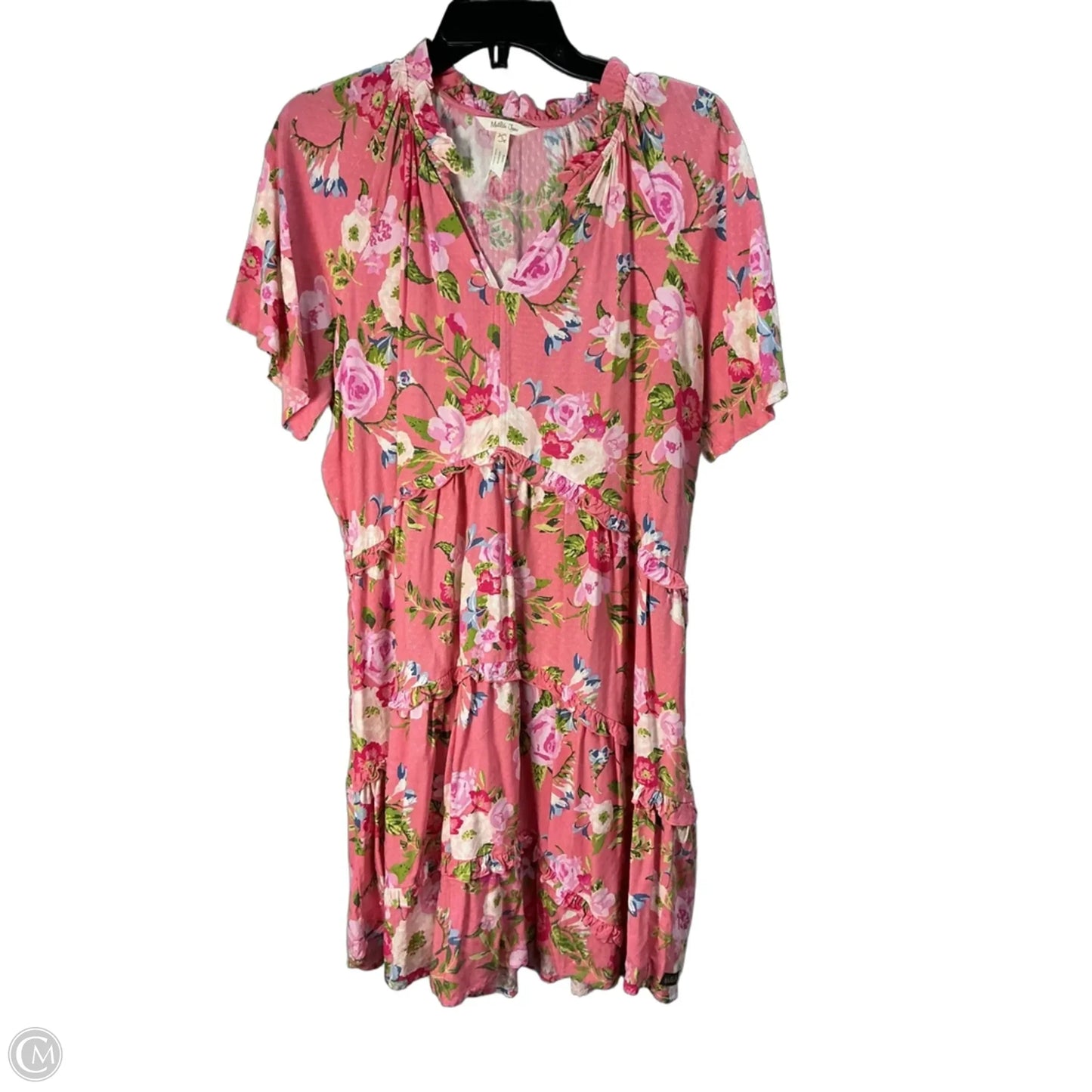 Dress Casual Midi By Matilda Jane In Pink, Size: S