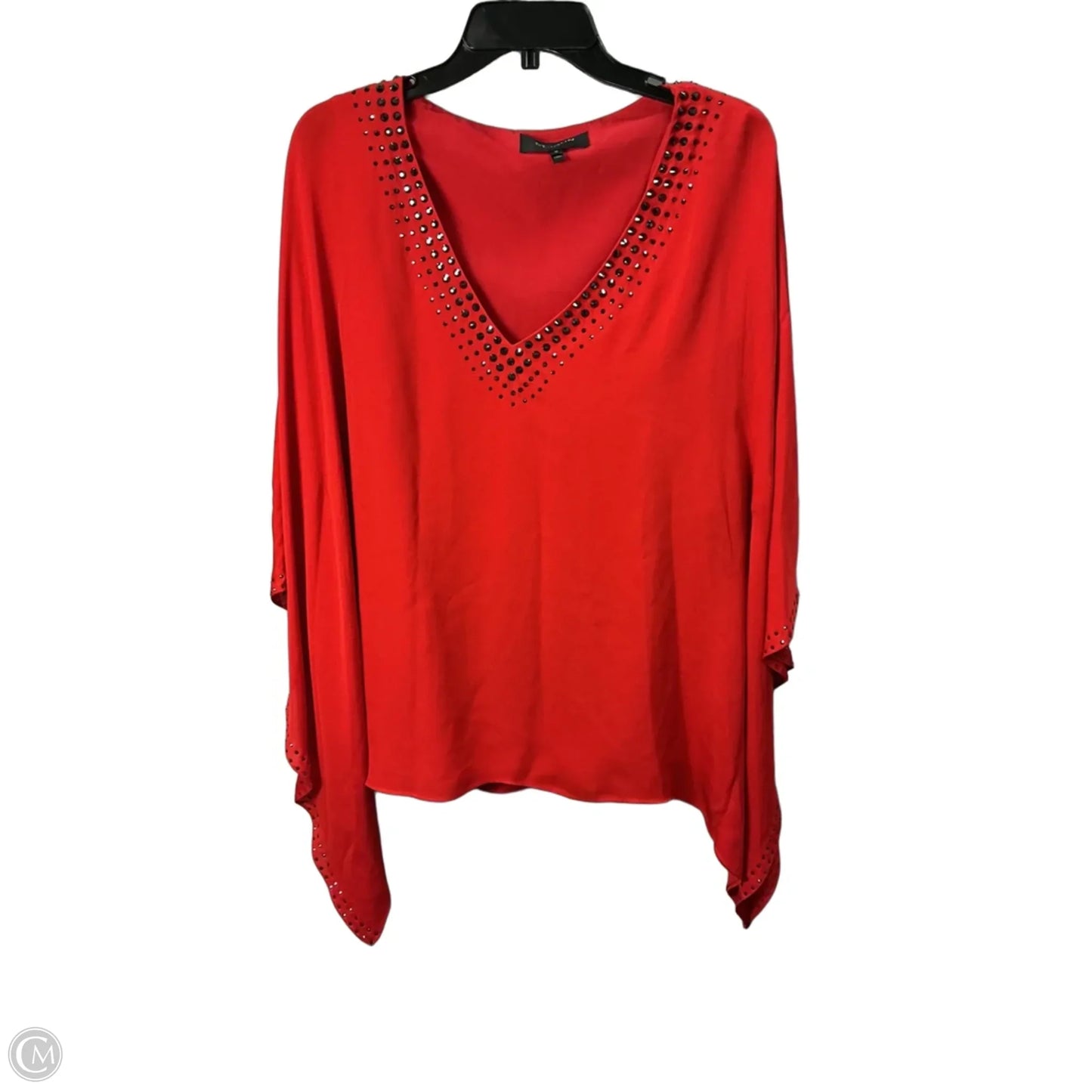Poncho By St. John In Red, Size: M