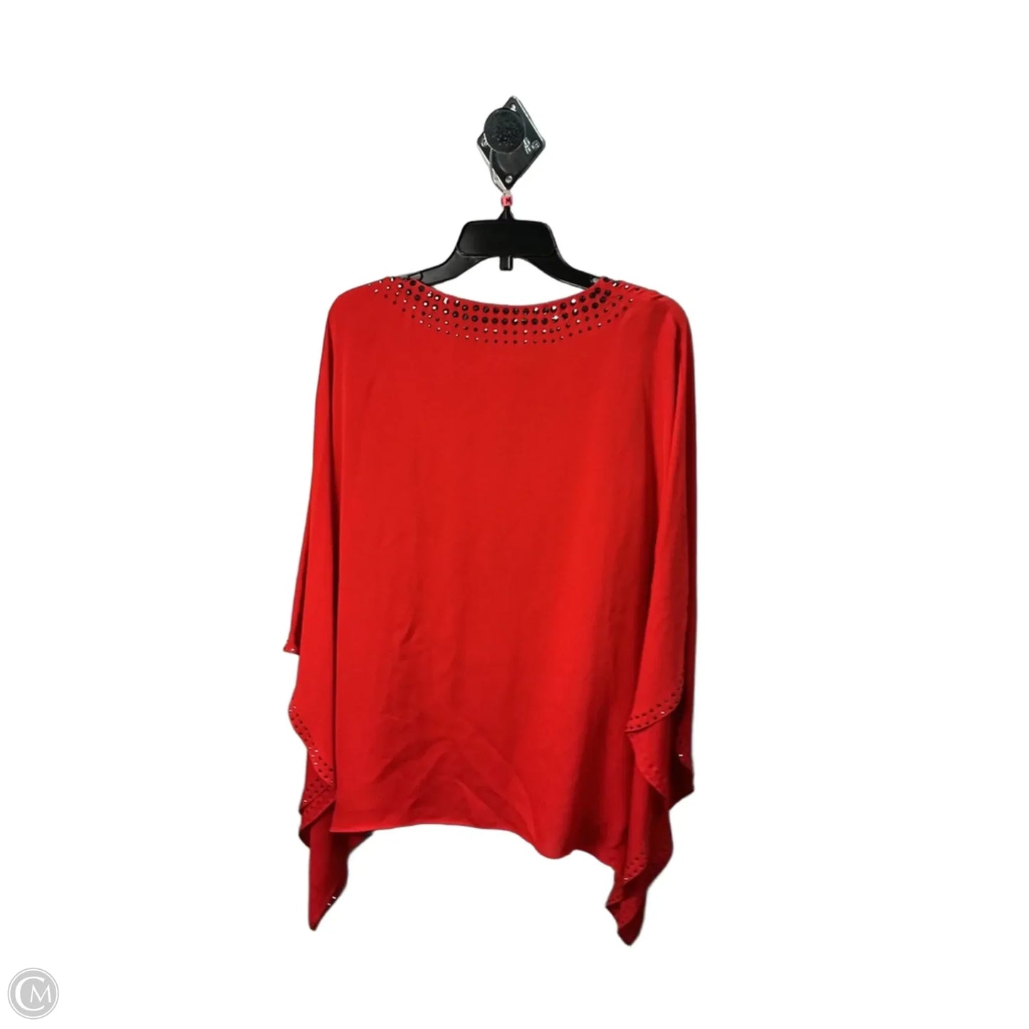 Poncho By St. John In Red, Size: M