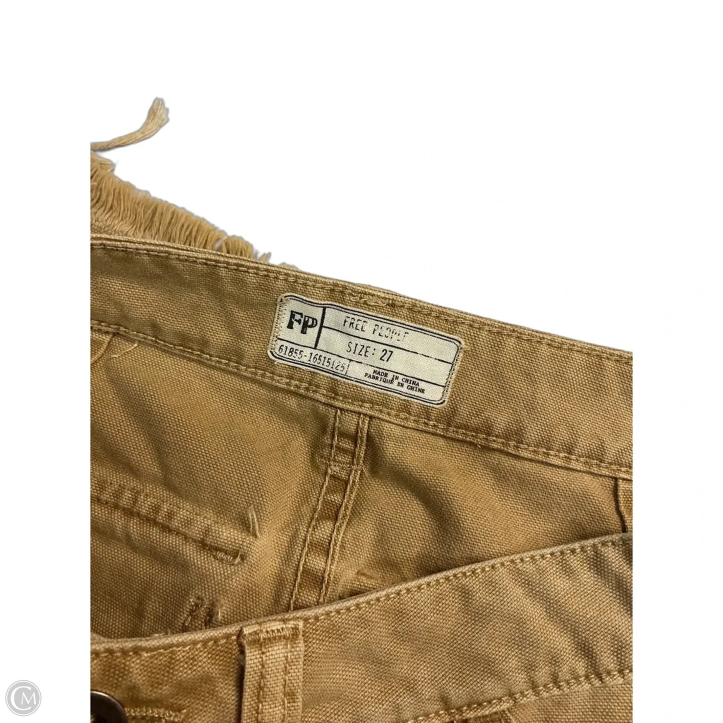 Skirt Mini & Short By Free People In Yellow, Size: 4