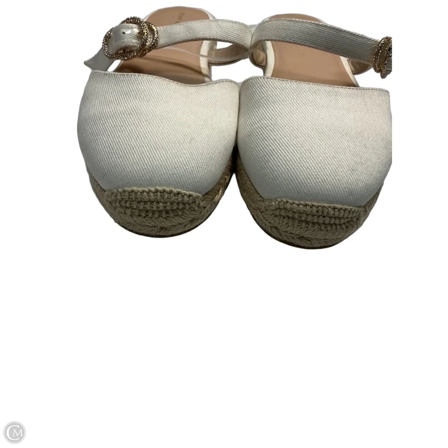 Shoes Designer By Stuart Weitzman In White, Size: 9.5