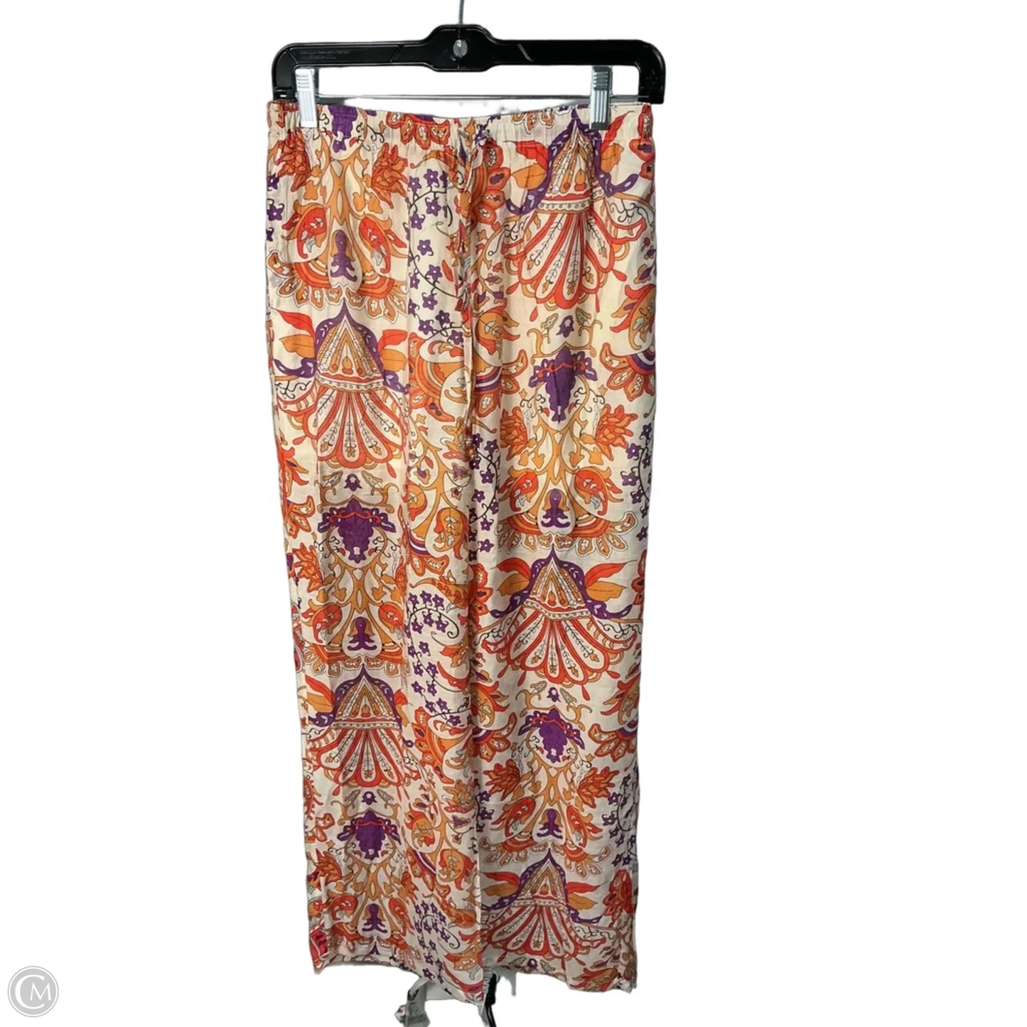 Pants Wide Leg By Clothes Mentor In Paisley Print, Size: 8