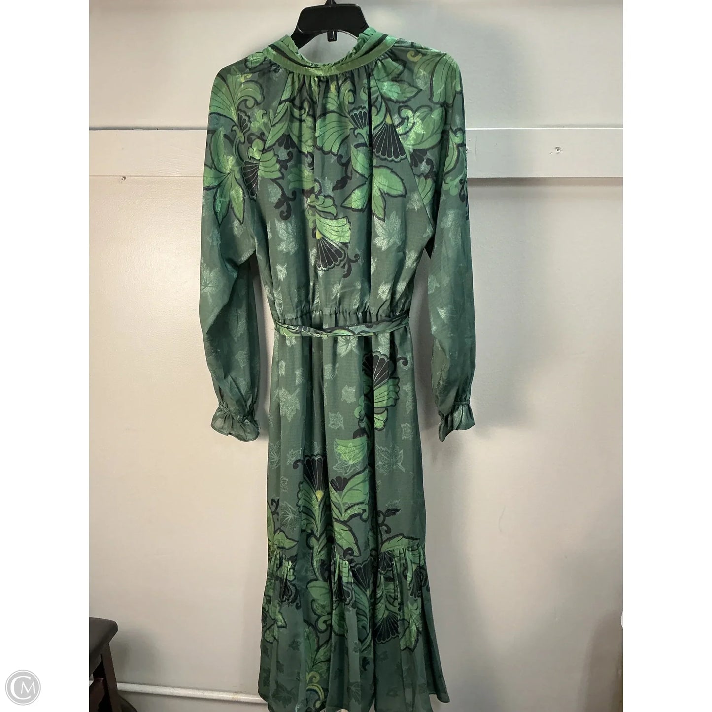 Dress Casual Maxi By Nordstrom In Green, Size: L