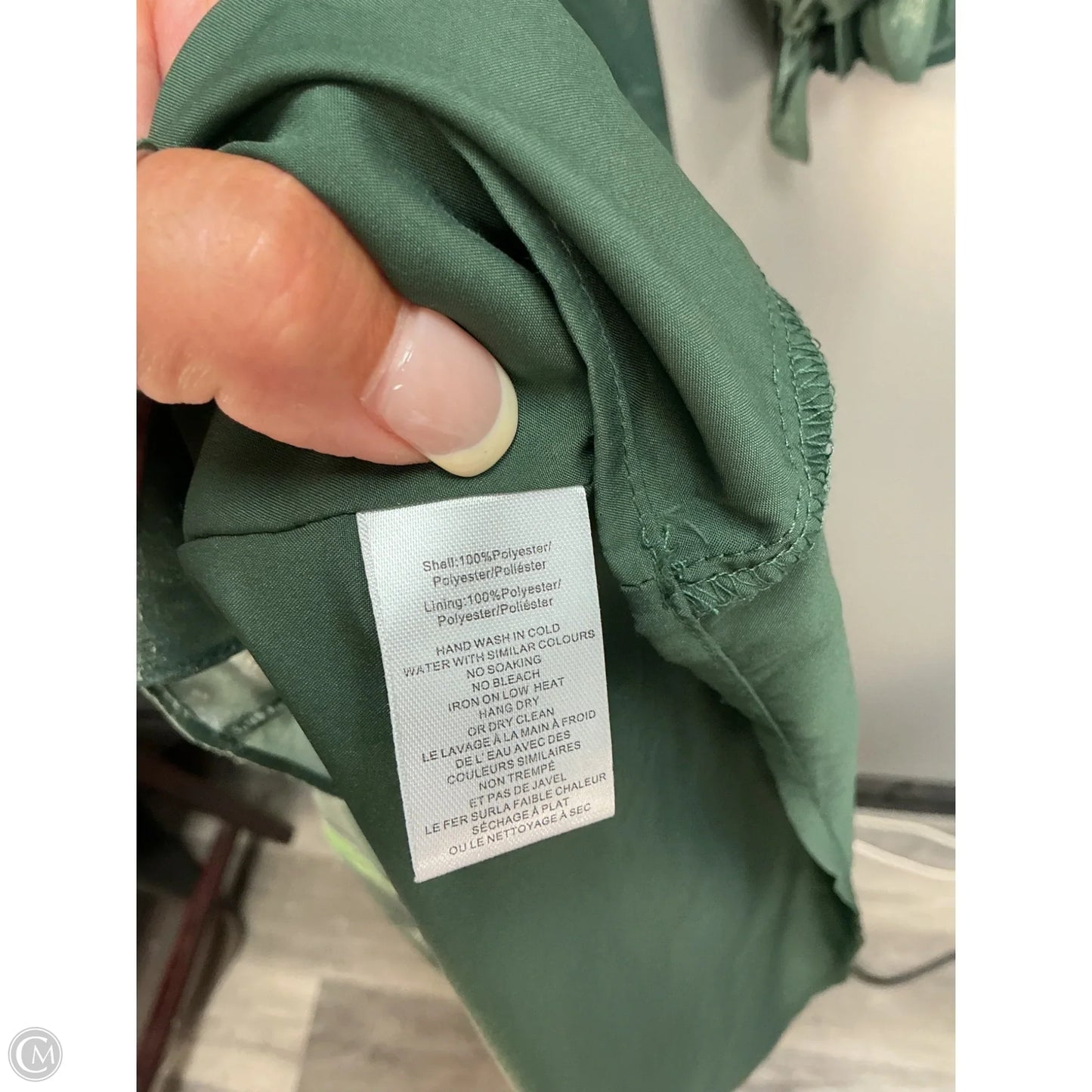 Dress Casual Maxi By Nordstrom In Green, Size: L