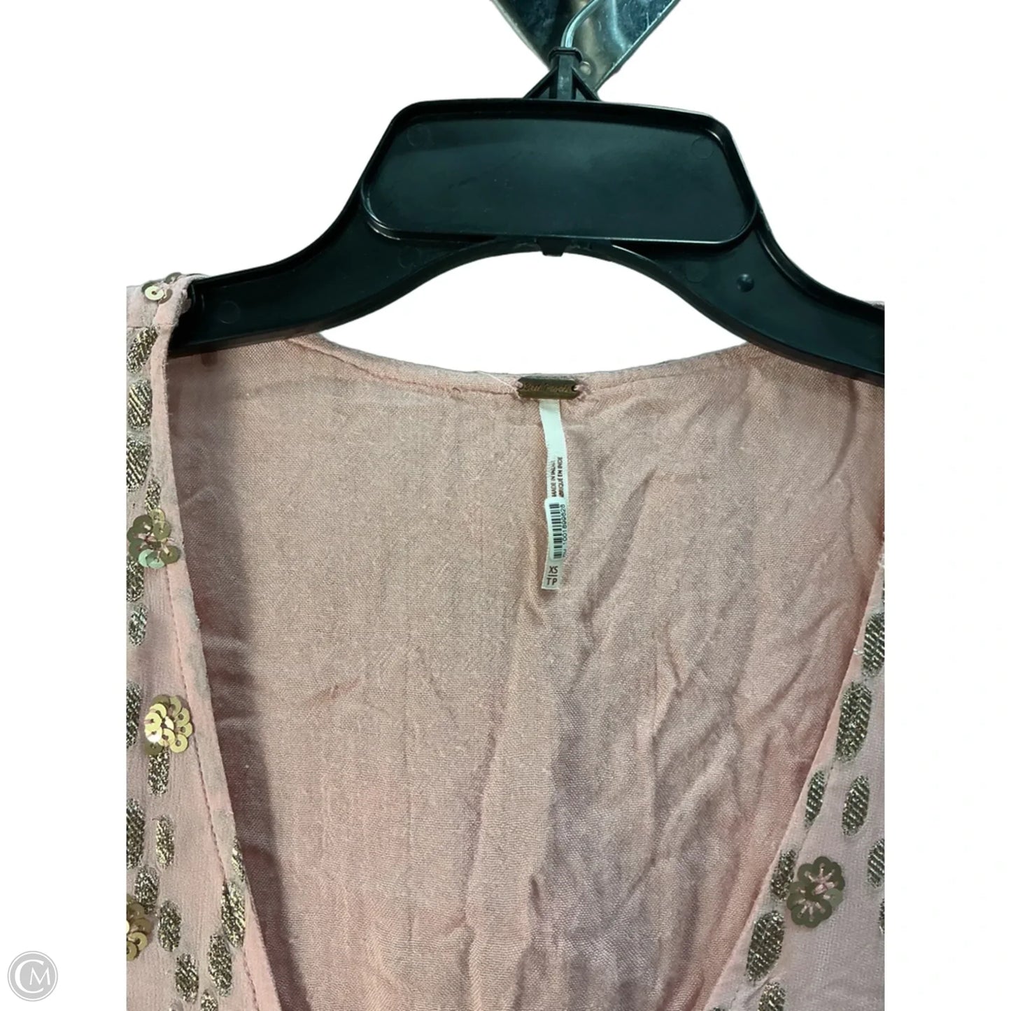 Dress Casual Maxi By Free People In Pink, Size: Xs