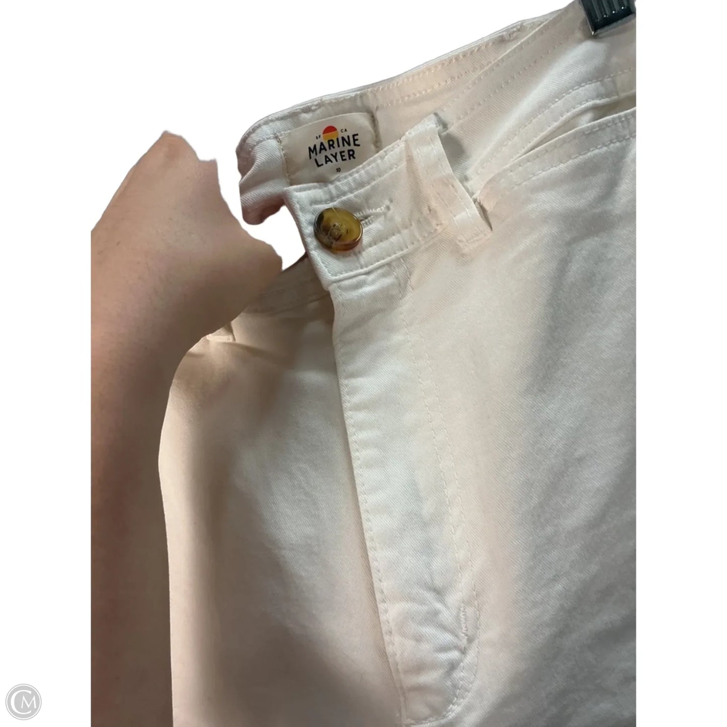 Jeans Straight By Marine Layer In White, Size: 10