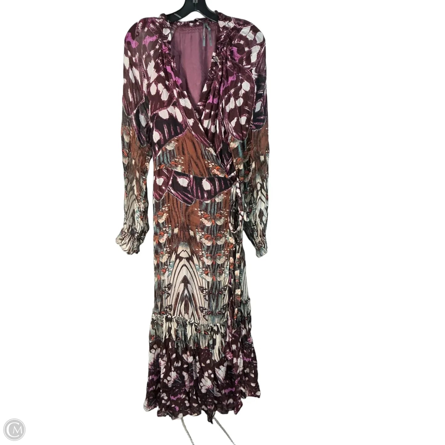 Dress Casual Maxi By Anthropologie In Purple, Size: L