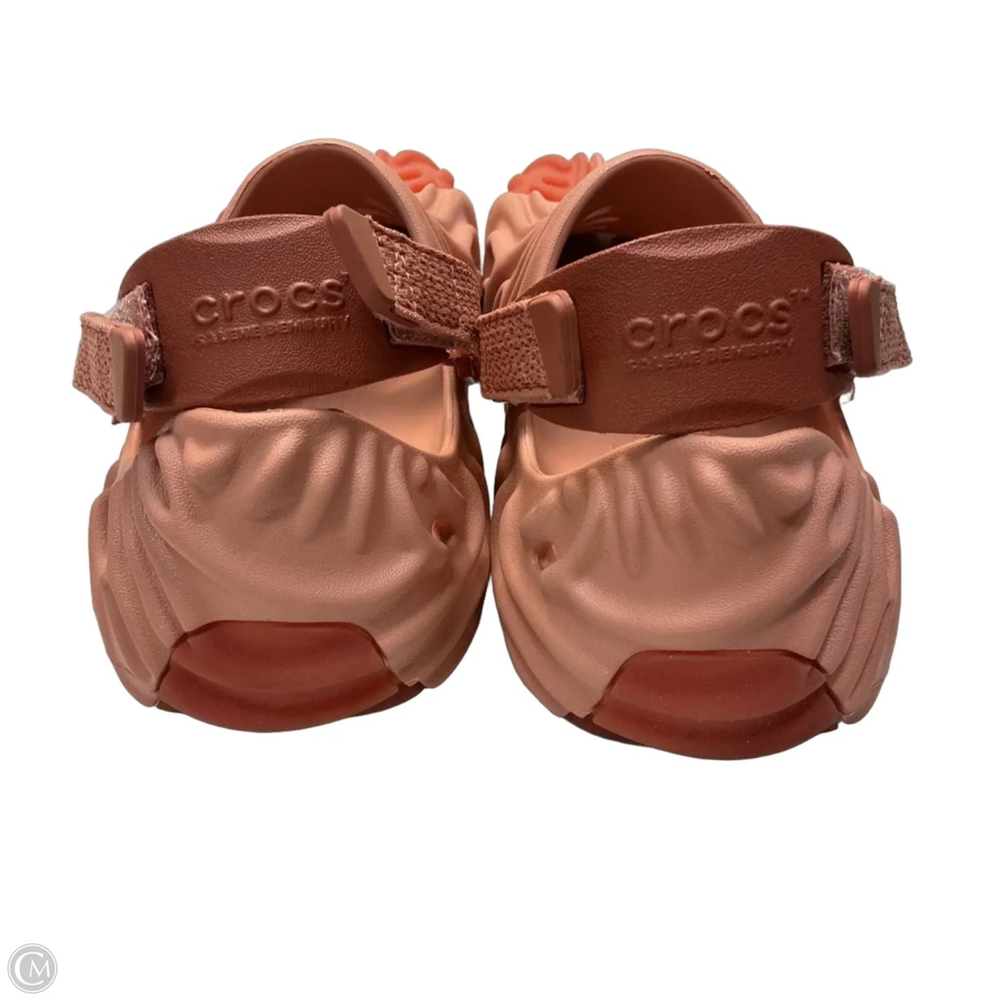 Shoes Sneakers By Crocs In Pink, Size: 9