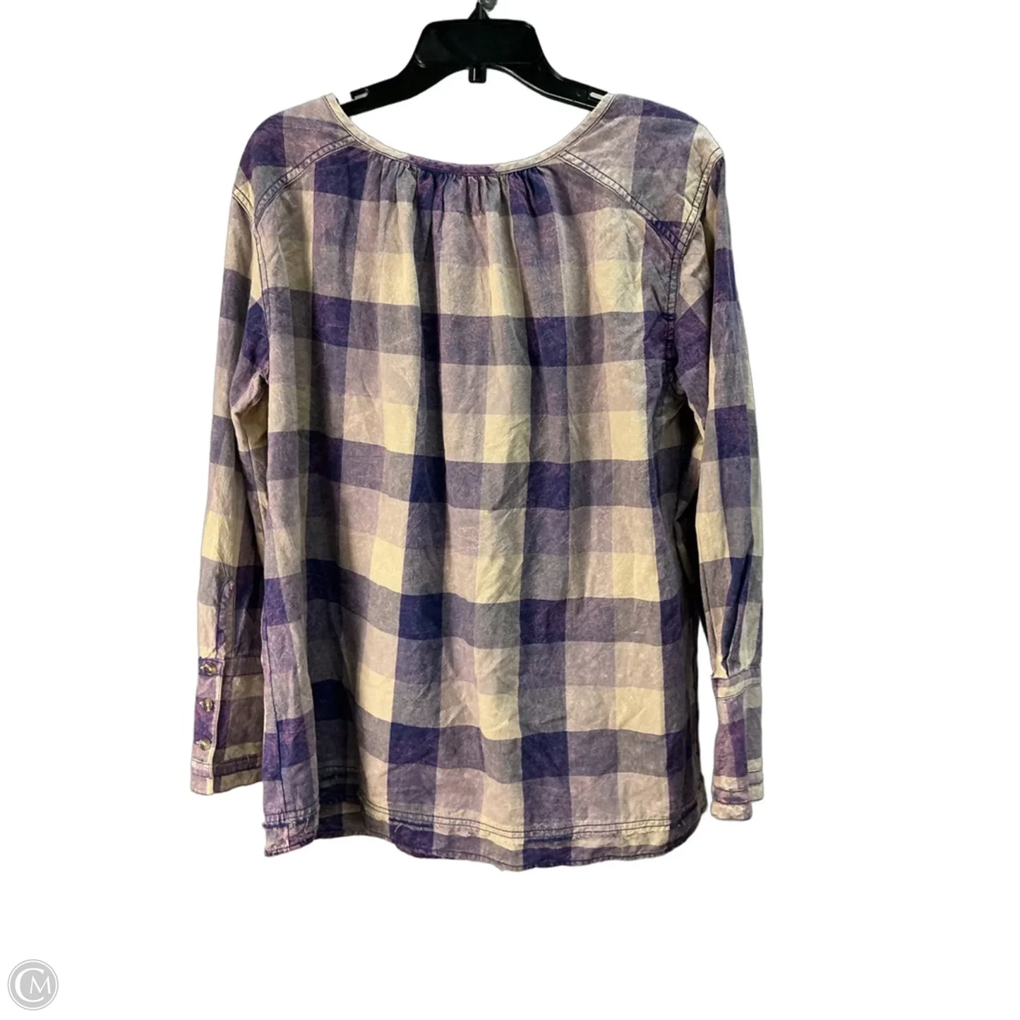 Top Long Sleeve By We The Free In Purple, Size: M