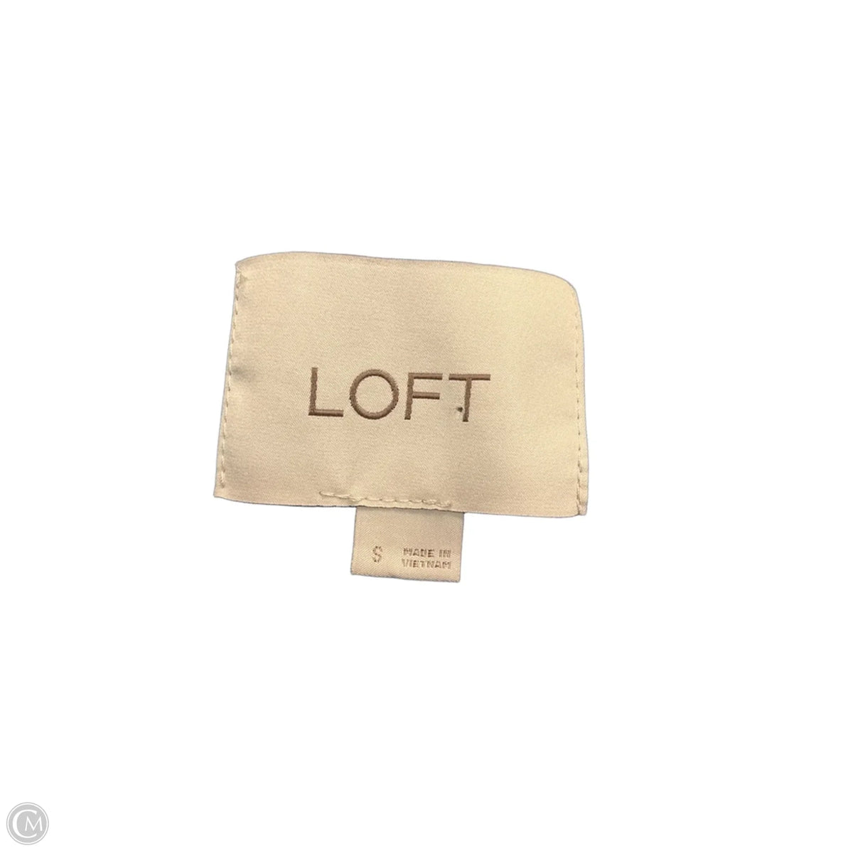 Jacket Puffer & Quilted By Loft In Blue, Size: S