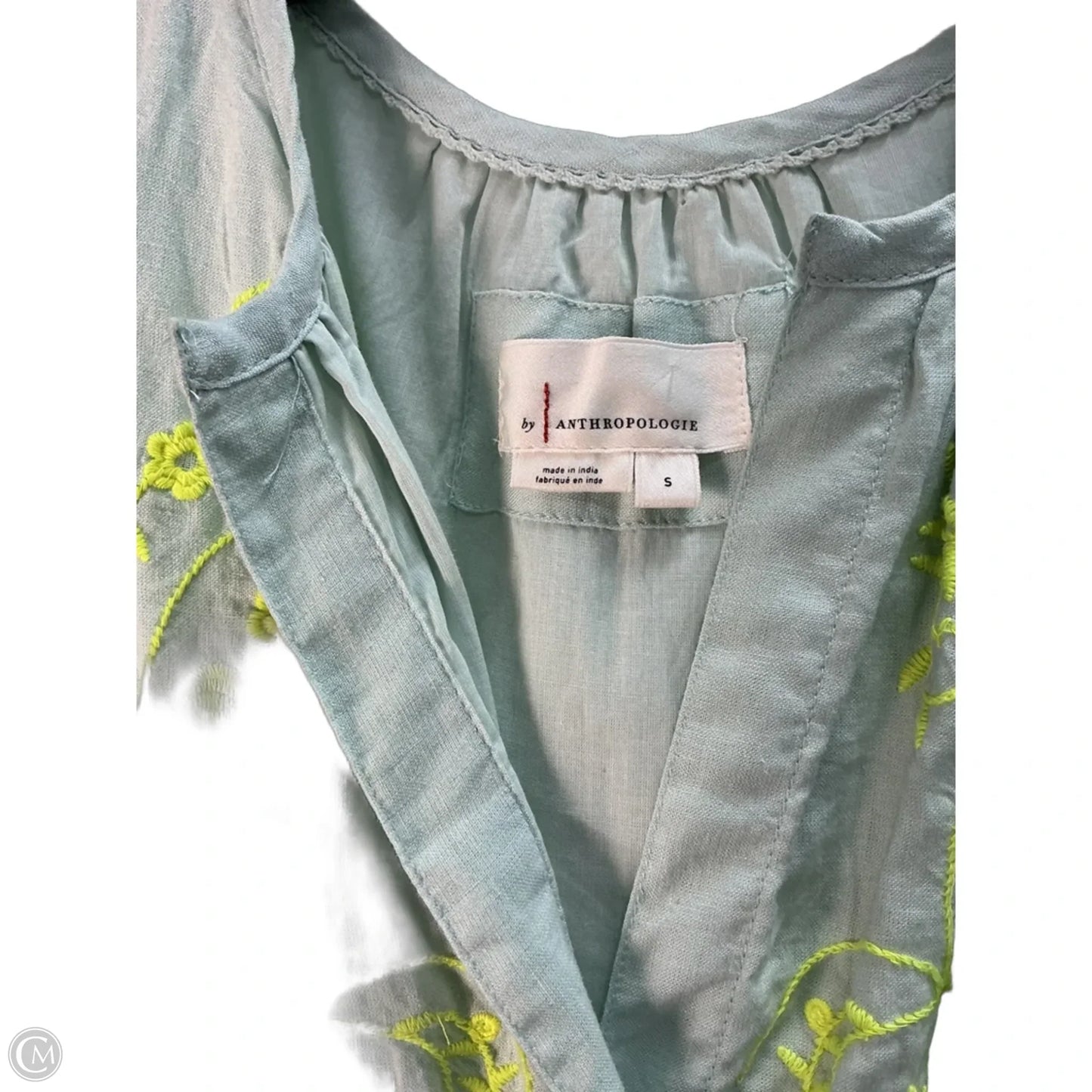 Dress Casual Midi By Anthropologie In Green, Size: S