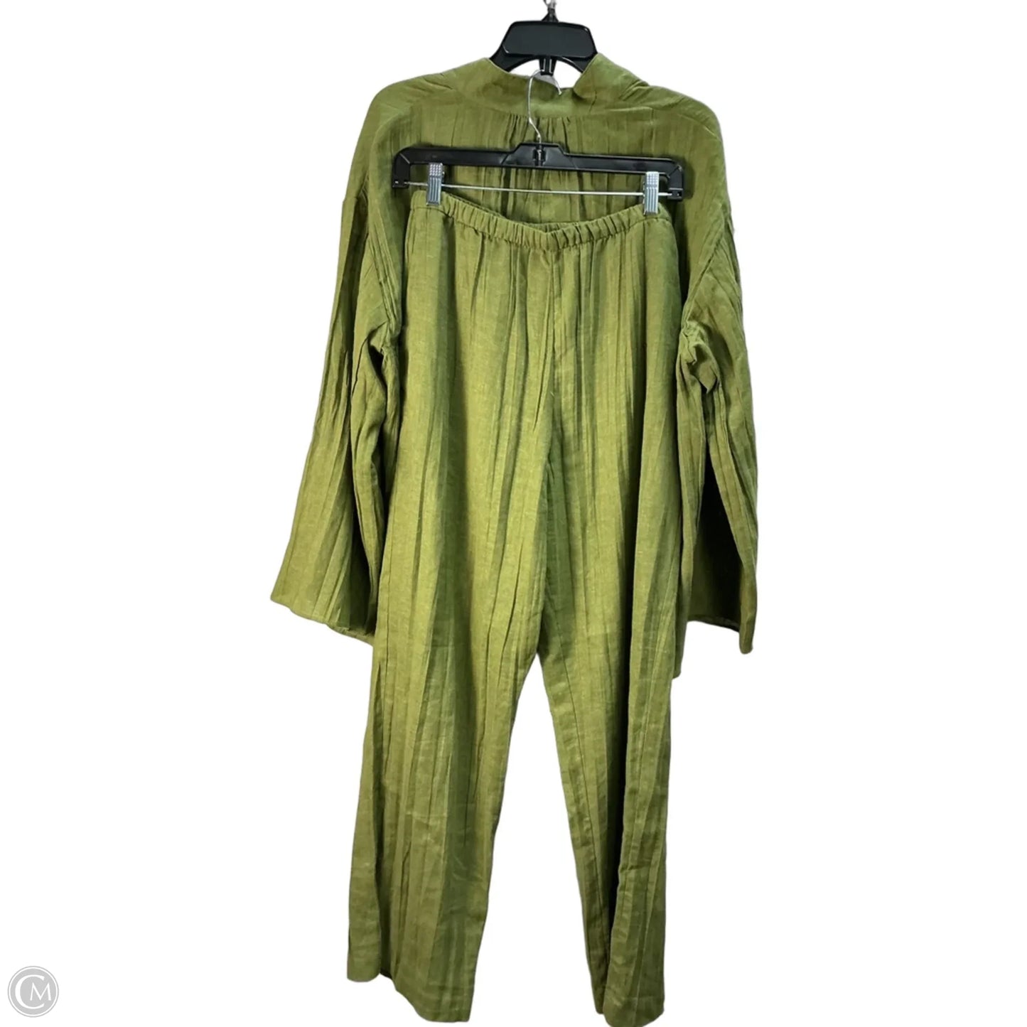 Pants Set 2pc By Zara In Green, Size: M