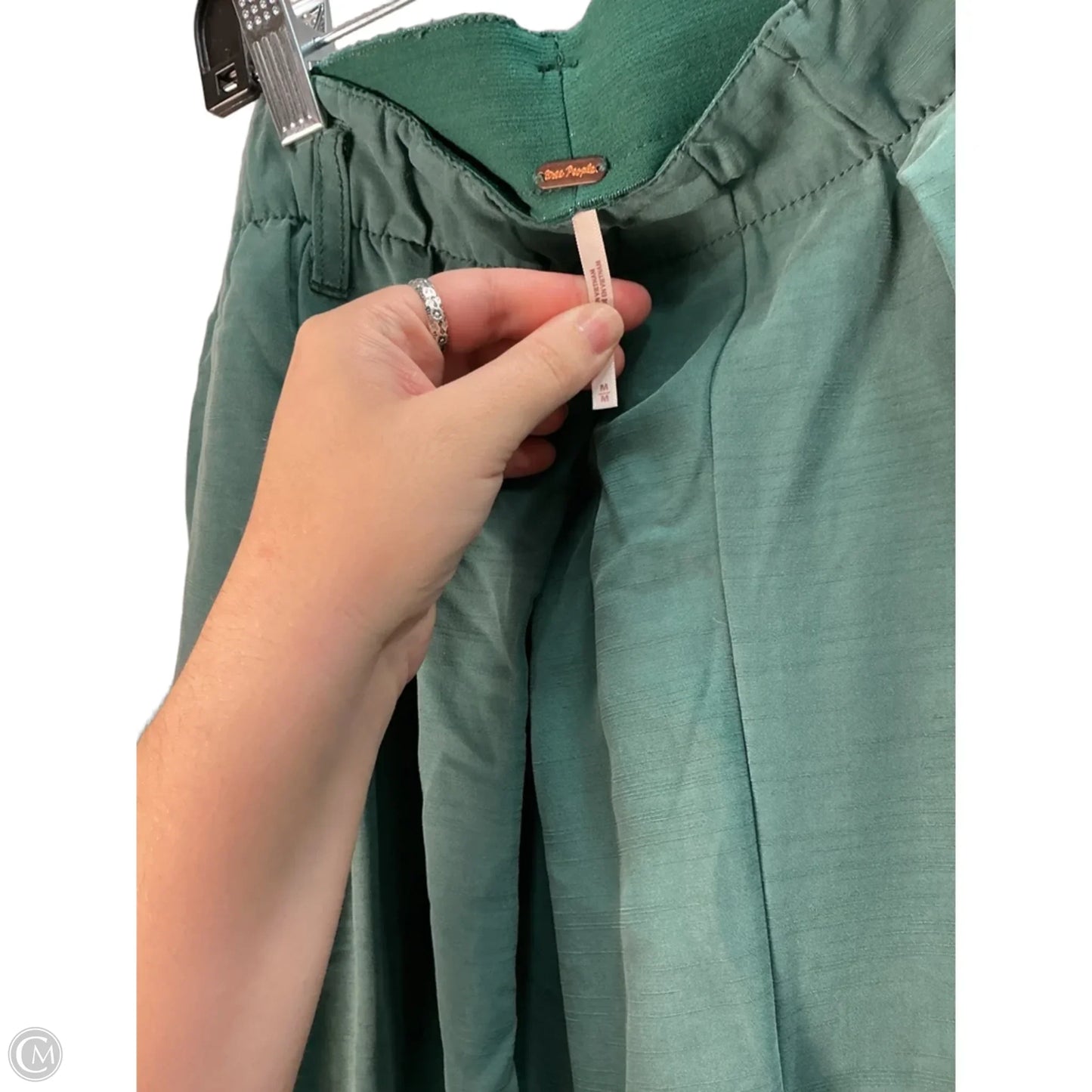 Pants Wide Leg By Free People In Green, Size: M