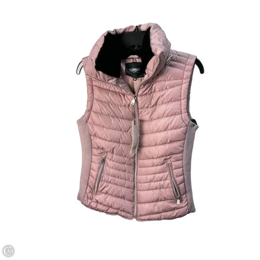 Vest Puffer & Quilted By Clothes Mentor In Pink, Size: M