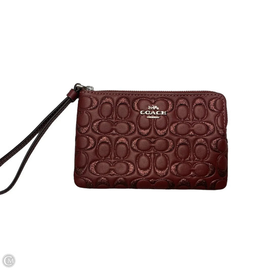 Wristlet Designer By Coach, Size: Medium