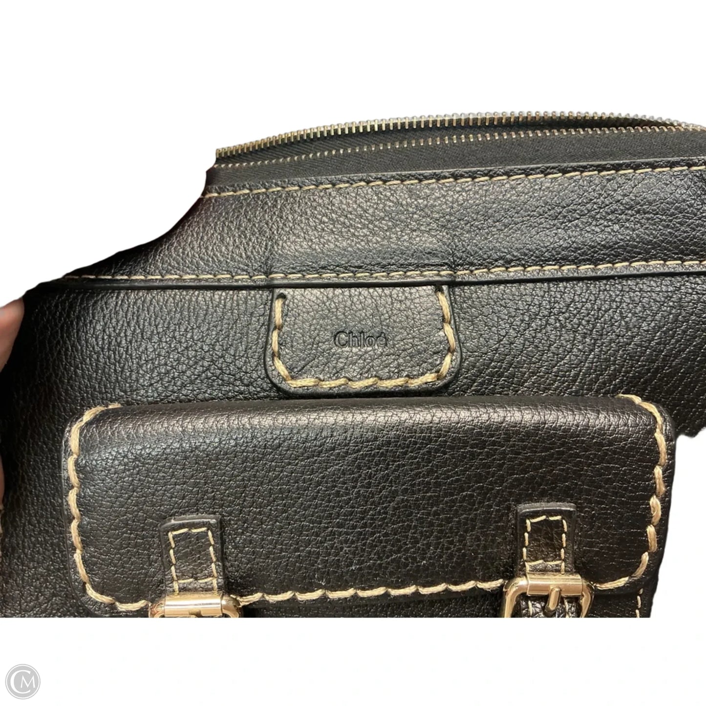Handbag Luxury Designer By Chloe, Size: Medium