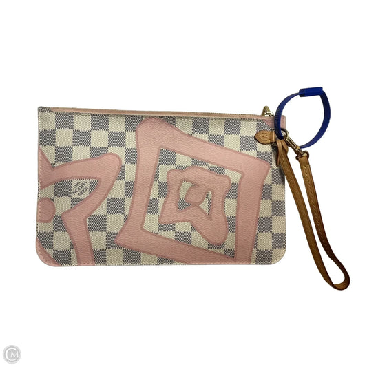 Wristlet Luxury Designer By Louis Vuitton, Size: Medium