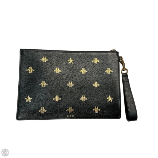 Wristlet Luxury Designer By Gucci, Size: Large