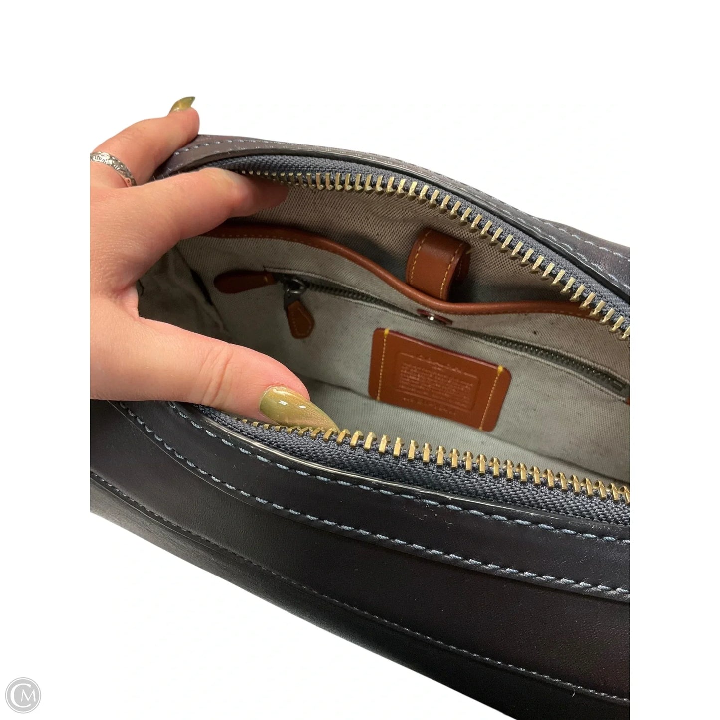 Crossbody Designer By Coach, Size: Large