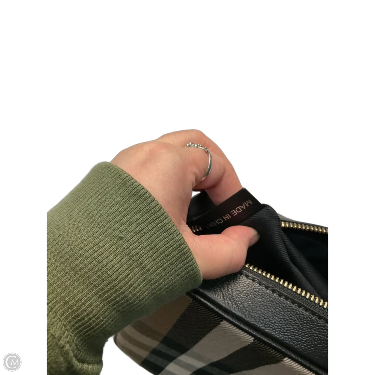 Crossbody Luxury Designer By Burberry, Size: Medium