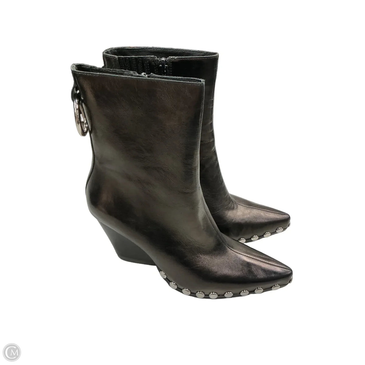 Boots Ankle Heels By Jeffrey Campbell In Black, Size: 8