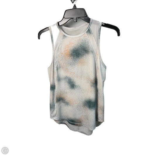 Athletic Tank Top By Lulu Lemon In Grey, Size: M